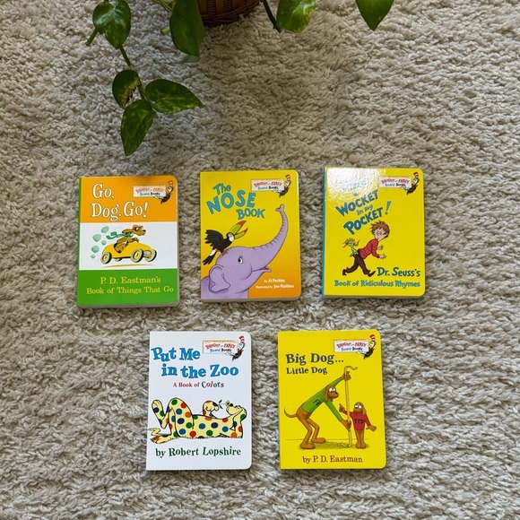 Dr. Seuss Bright and Early Box Set Lot used 5 books - Picture 3 of 7